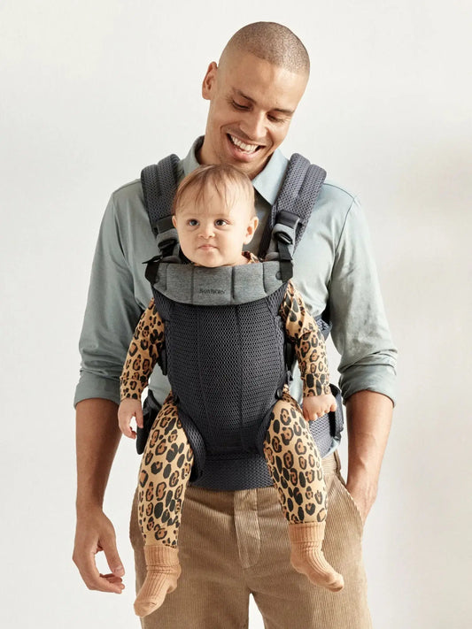 Baby Bjorn Baby Carrier Harmony Anthracite , 0_3 years - Bubs Universe