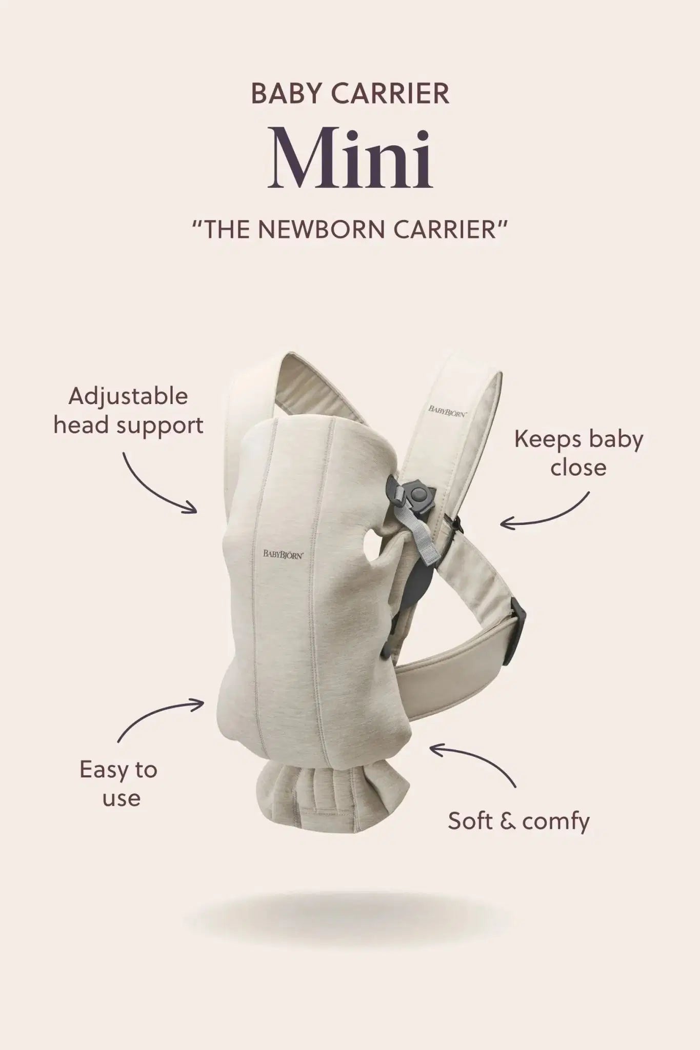 Baby Bjorn Baby Carrier Mini - Bubs Universe