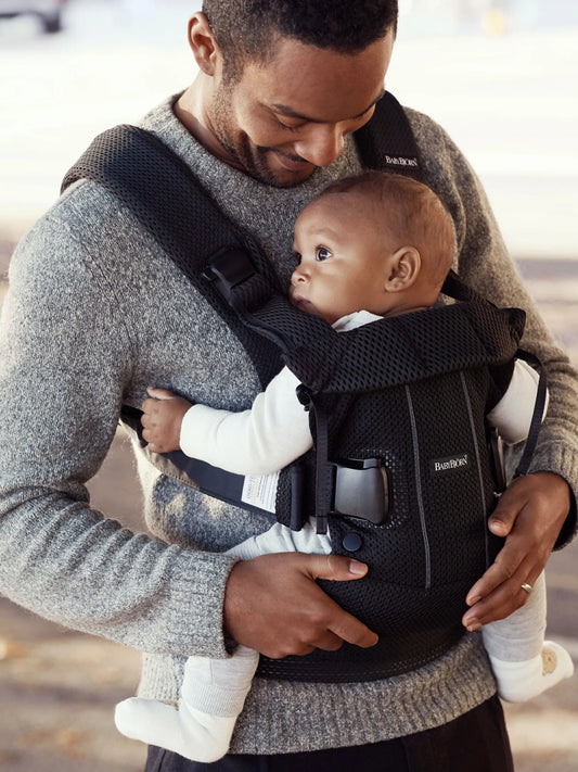 Baby Bjorn Baby Carrier One Air Black - Bubs Universe