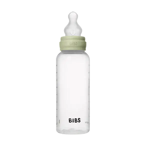 BIBS Baby Bottle Complete Set Silicone Sage