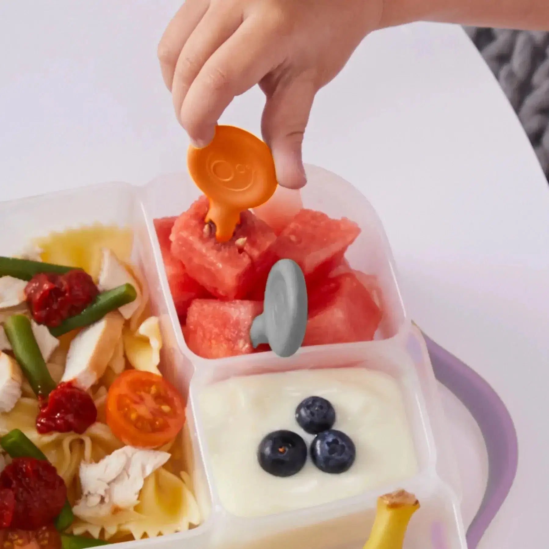 B.Box 3 - pack mini FLORK™ cutlery - paste - Bubs Universe