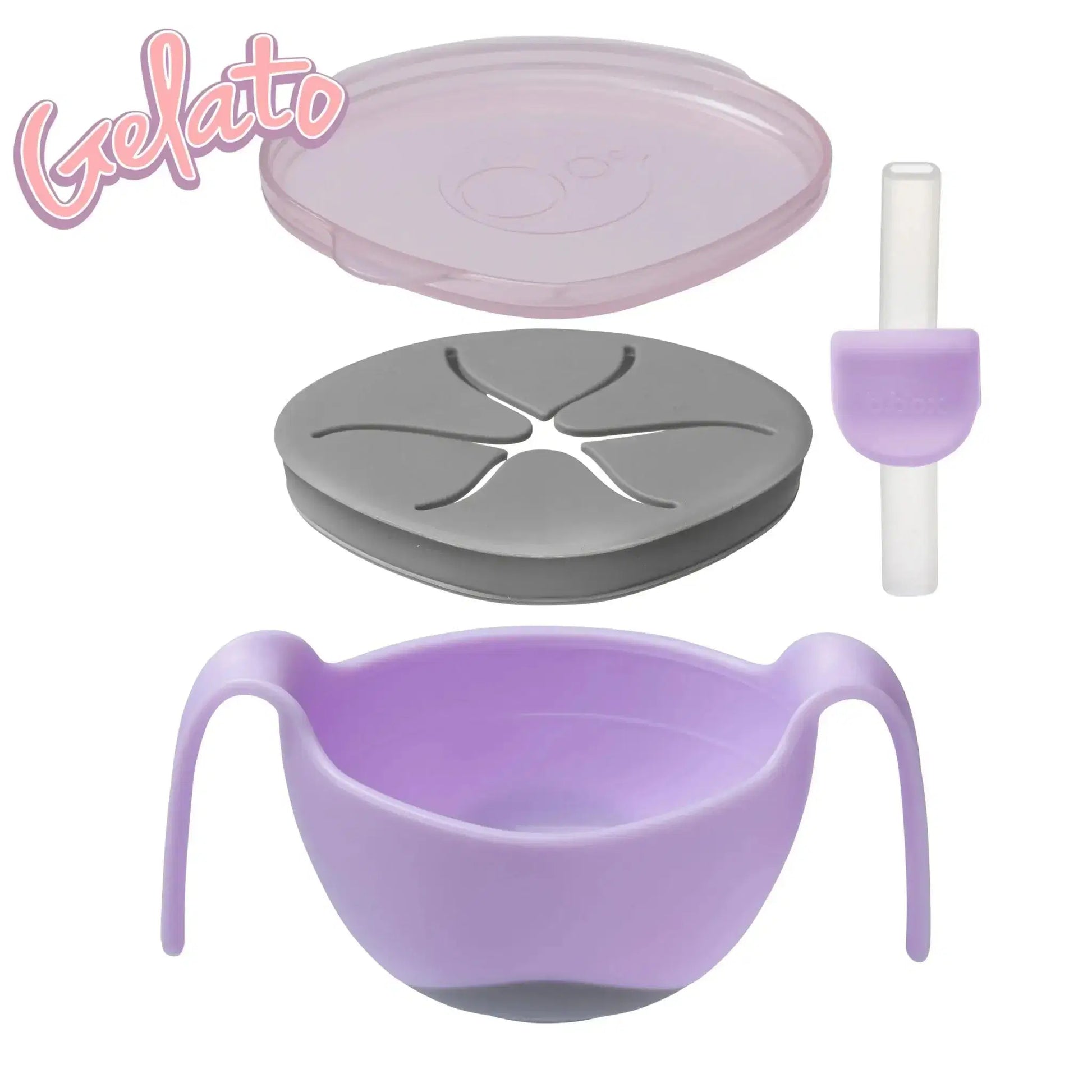 B.Box BC Bowl & Straw - Bubs Universe