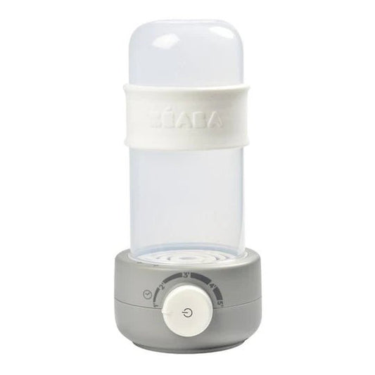 BEABA BABY MILK SECOND BOTTLE WARMER - GREY - Bubs Universe