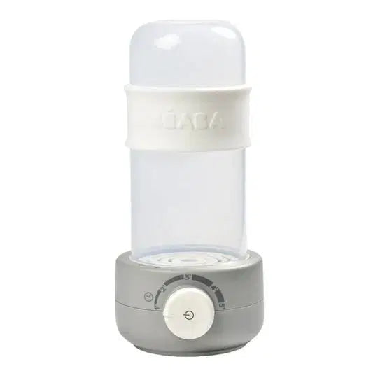 BEABA BABY MILK SECOND BOTTLE WARMER - GREY - Bubs Universe