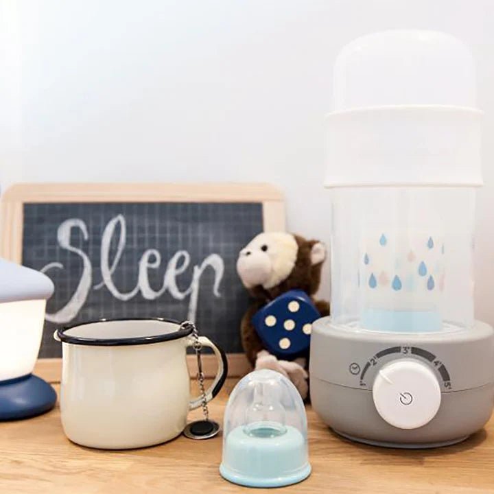 BEABA BABY MILK SECOND BOTTLE WARMER - GREY - Bubs Universe