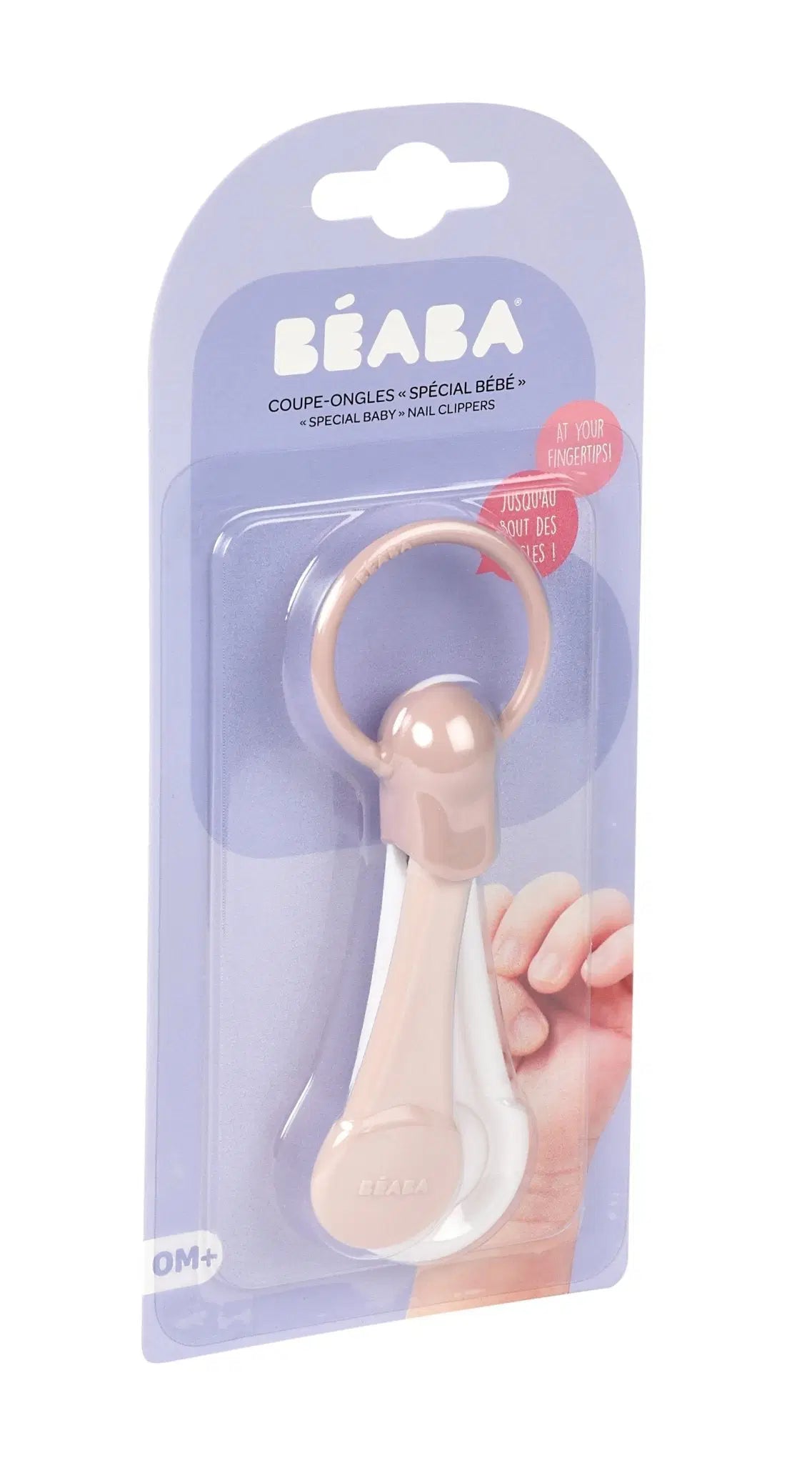 BEABA BABY NAIL CLIPPERS - OLD PINK - Bubs Universe