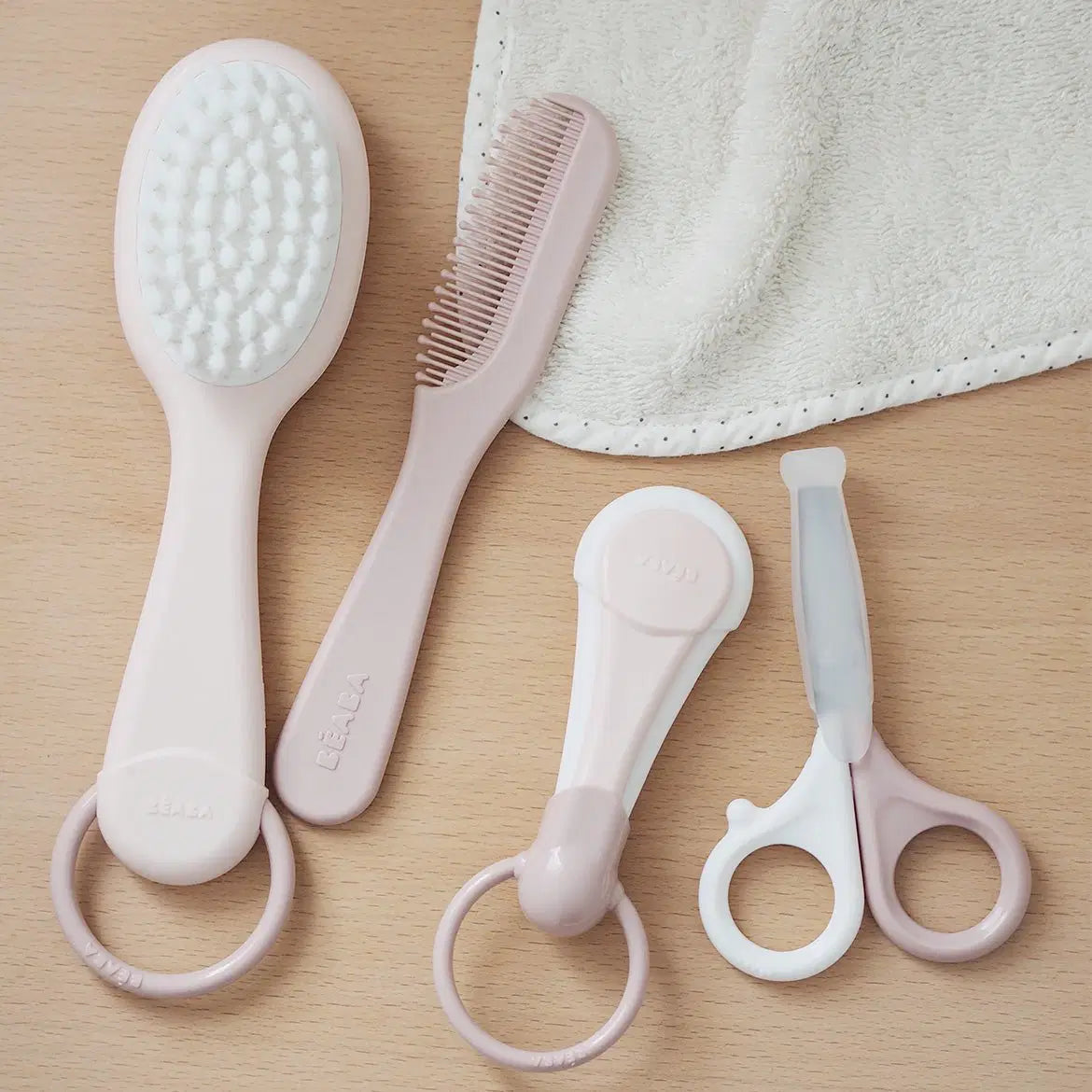 BEABA BABY NAIL CLIPPERS - OLD PINK - Bubs Universe