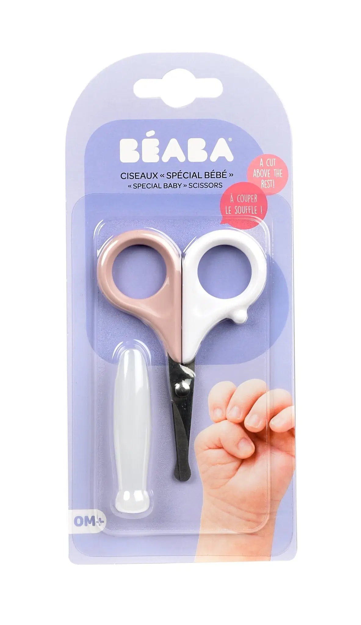 BEABA BABY SCISSORS - OLD PINK - Bubs Universe