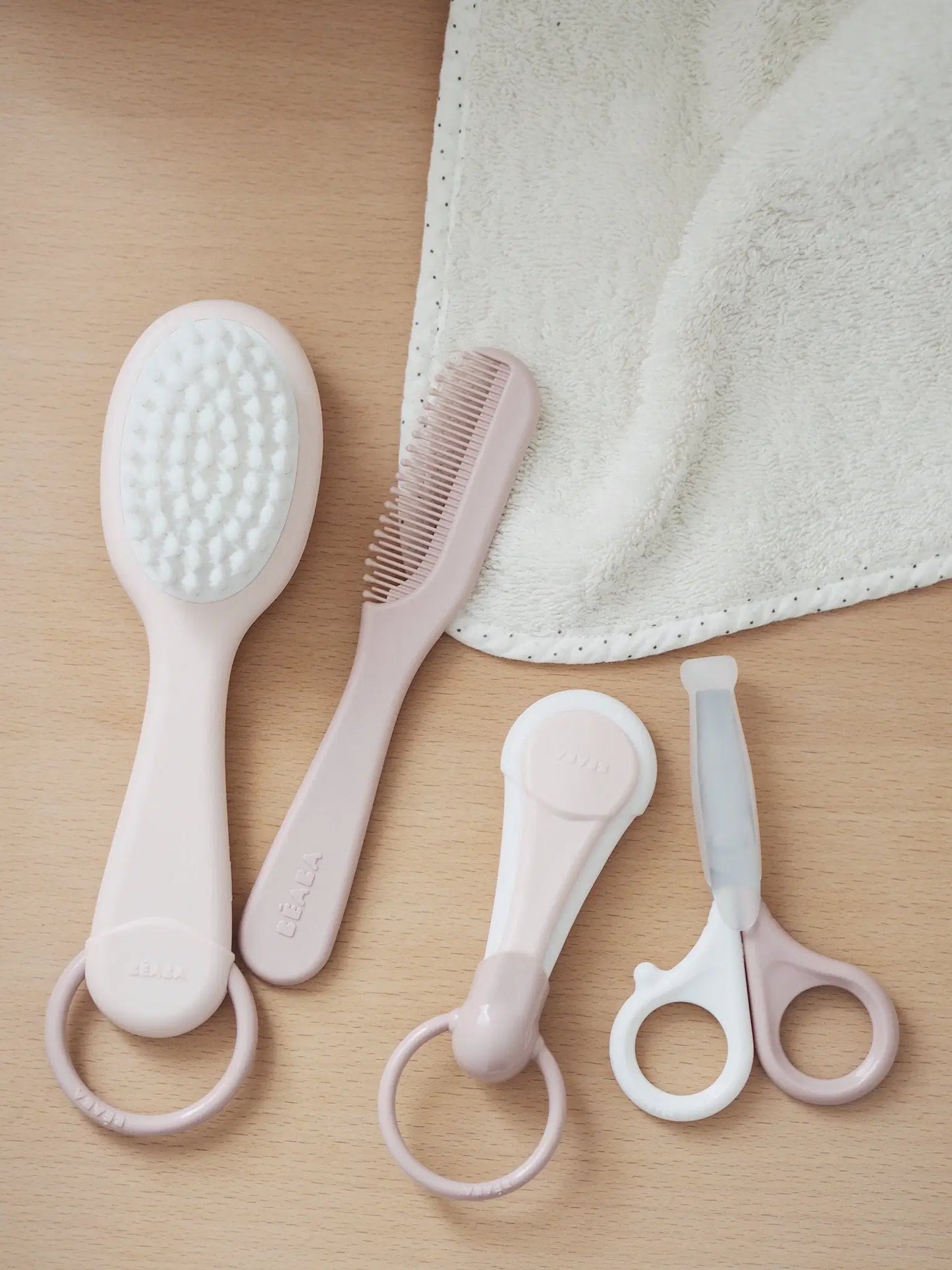 BEABA BABY SCISSORS - OLD PINK - Bubs Universe