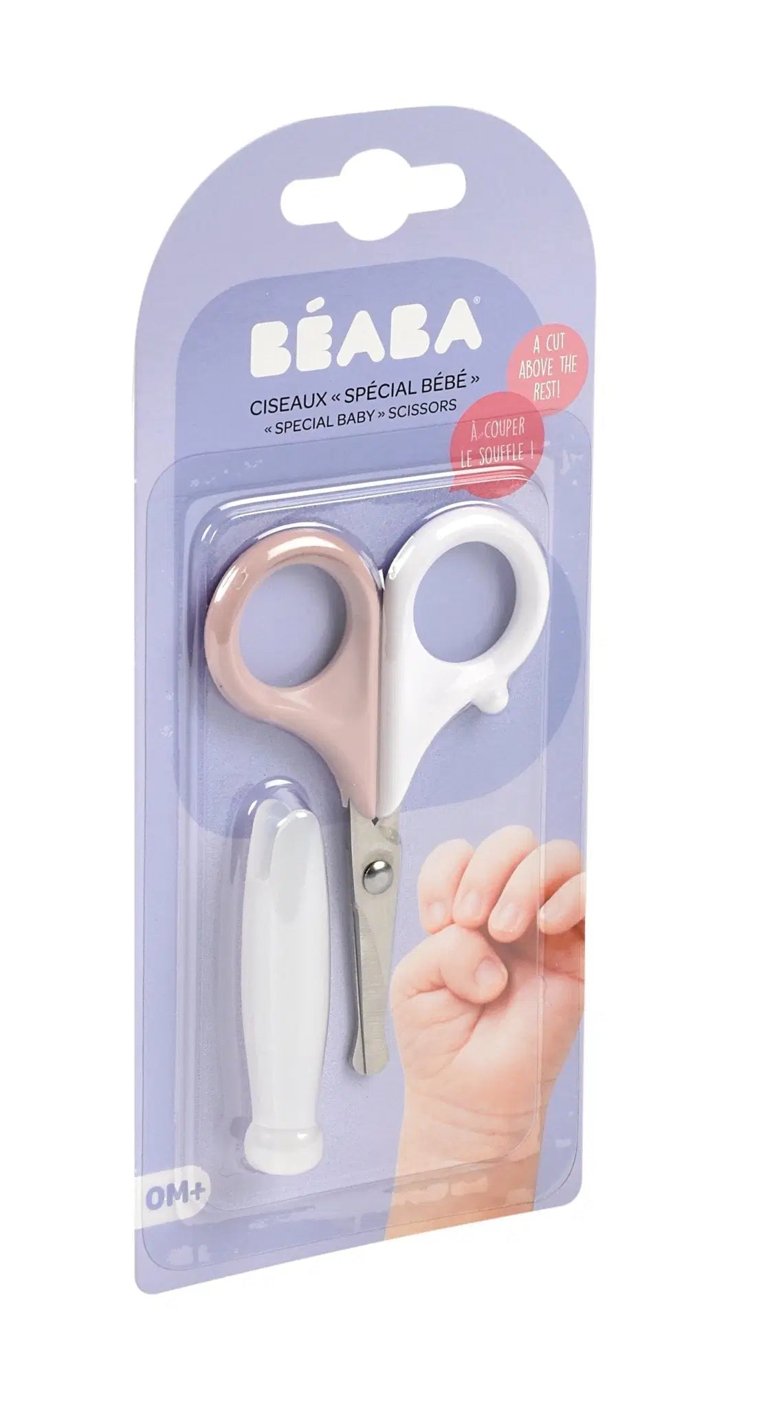 BEABA BABY SCISSORS - OLD PINK - Bubs Universe