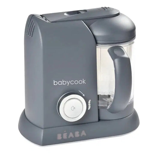 BEABA BABYCOOK SOLO BABY FOOD PROCESSOR - DARK GREY - Bubs Universe