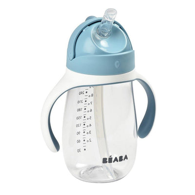 BEABA STRAW CUP 300ML - WINDY BLUE