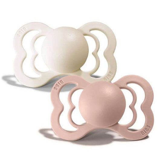 BIBS Supreme, Latex S1 - Ivory/Blush - (2pk)