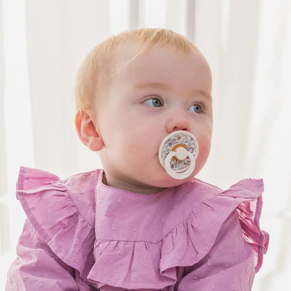 BIBS Liberty Colour S2 Eloise Blush 2pk