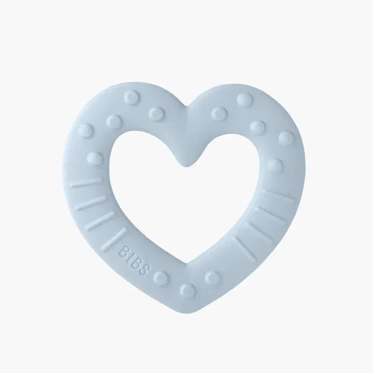 BIBS Bitie Heart Baby Blue
