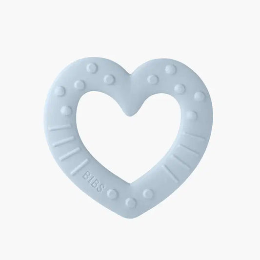 BIBS Bitie Heart Baby Blue