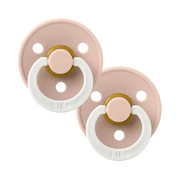 BIBS Blush GLOW Round, Latex (2pk) S2