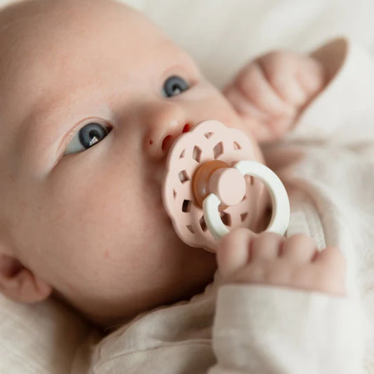 BIBS Boheme, S2, GLOW - Blush/Vanilla - (2pk)