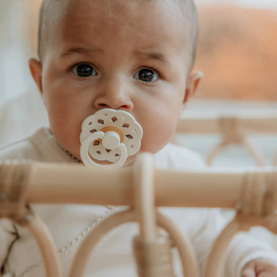 BIBS Boheme, S2 - Ivory/Blossom - (2pk)
