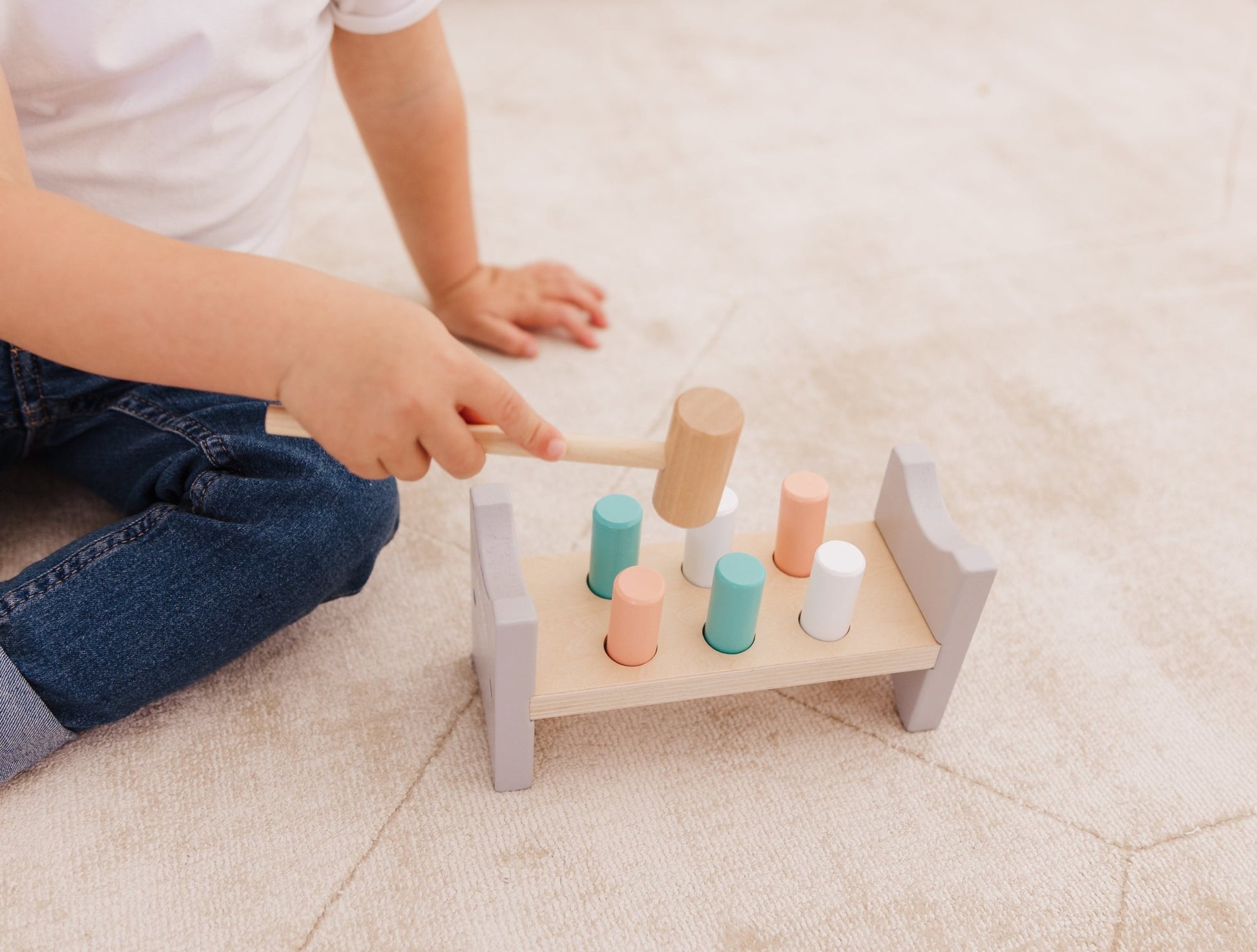 BUBBLE WOODEN HAMMER BENCH - Bubs Universe