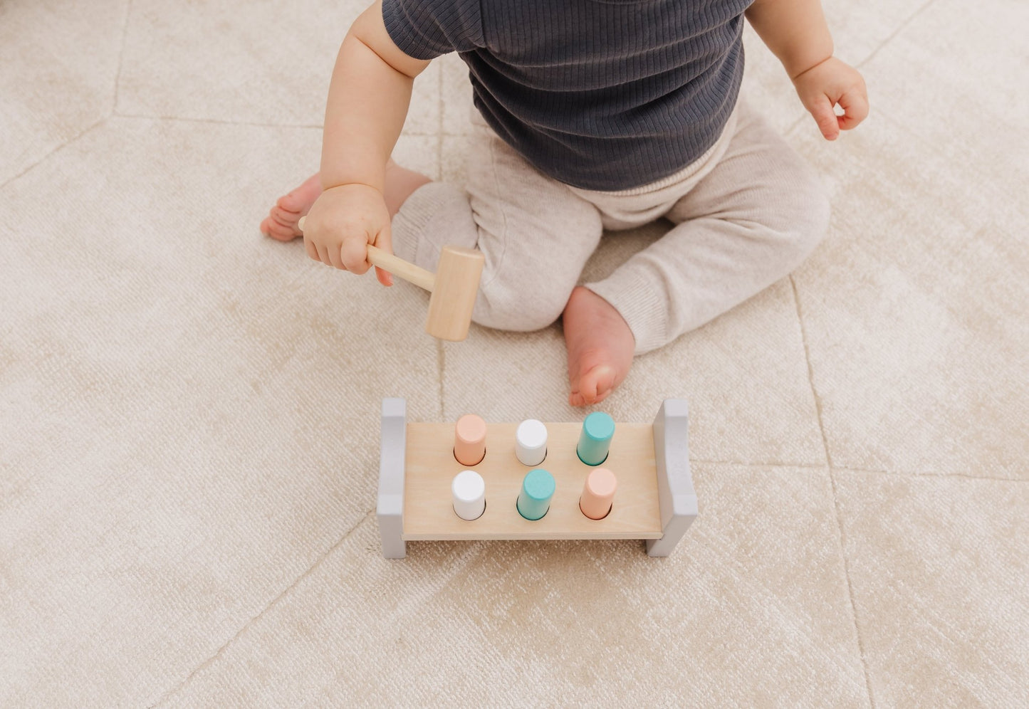 BUBBLE WOODEN HAMMER BENCH - Bubs Universe