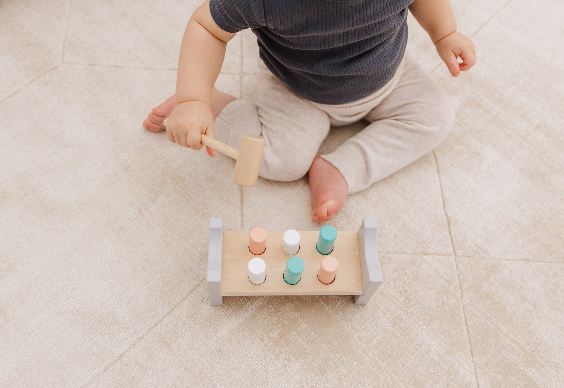 BUBBLE WOODEN HAMMER BENCH - Bubs Universe