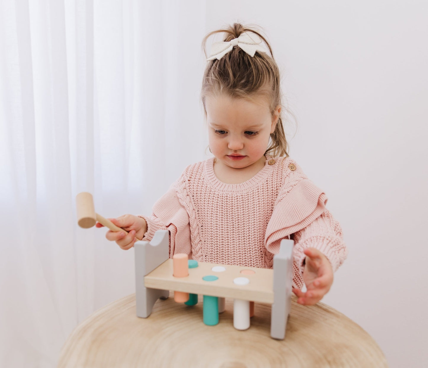 BUBBLE WOODEN HAMMER BENCH - Bubs Universe