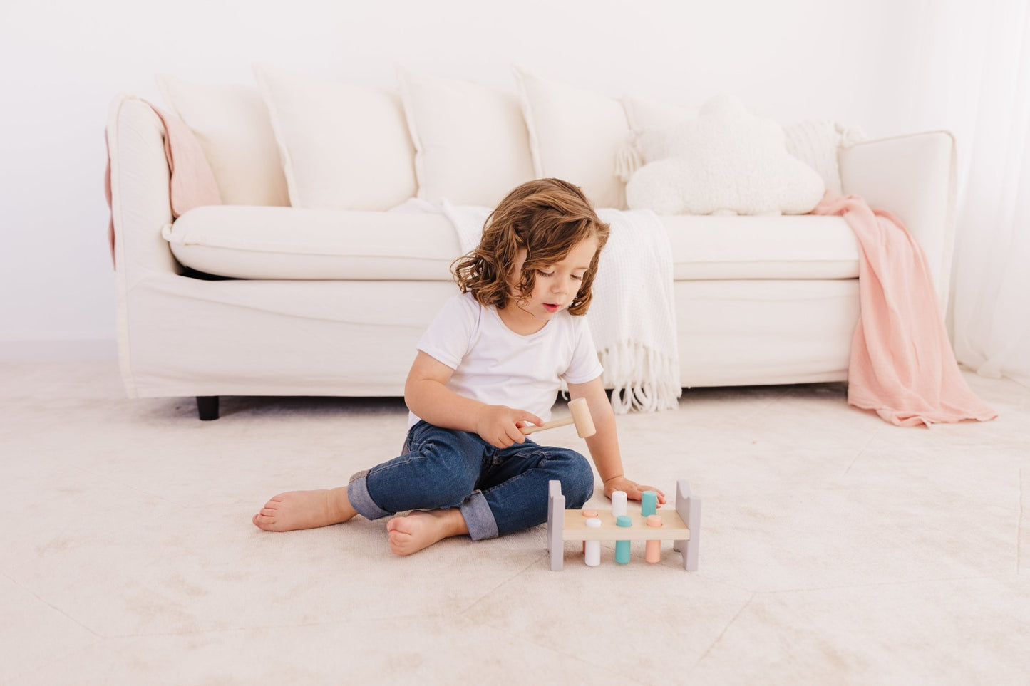 BUBBLE WOODEN HAMMER BENCH - Bubs Universe