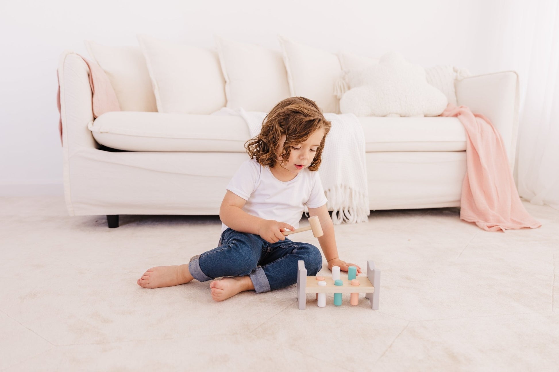 BUBBLE WOODEN HAMMER BENCH - Bubs Universe