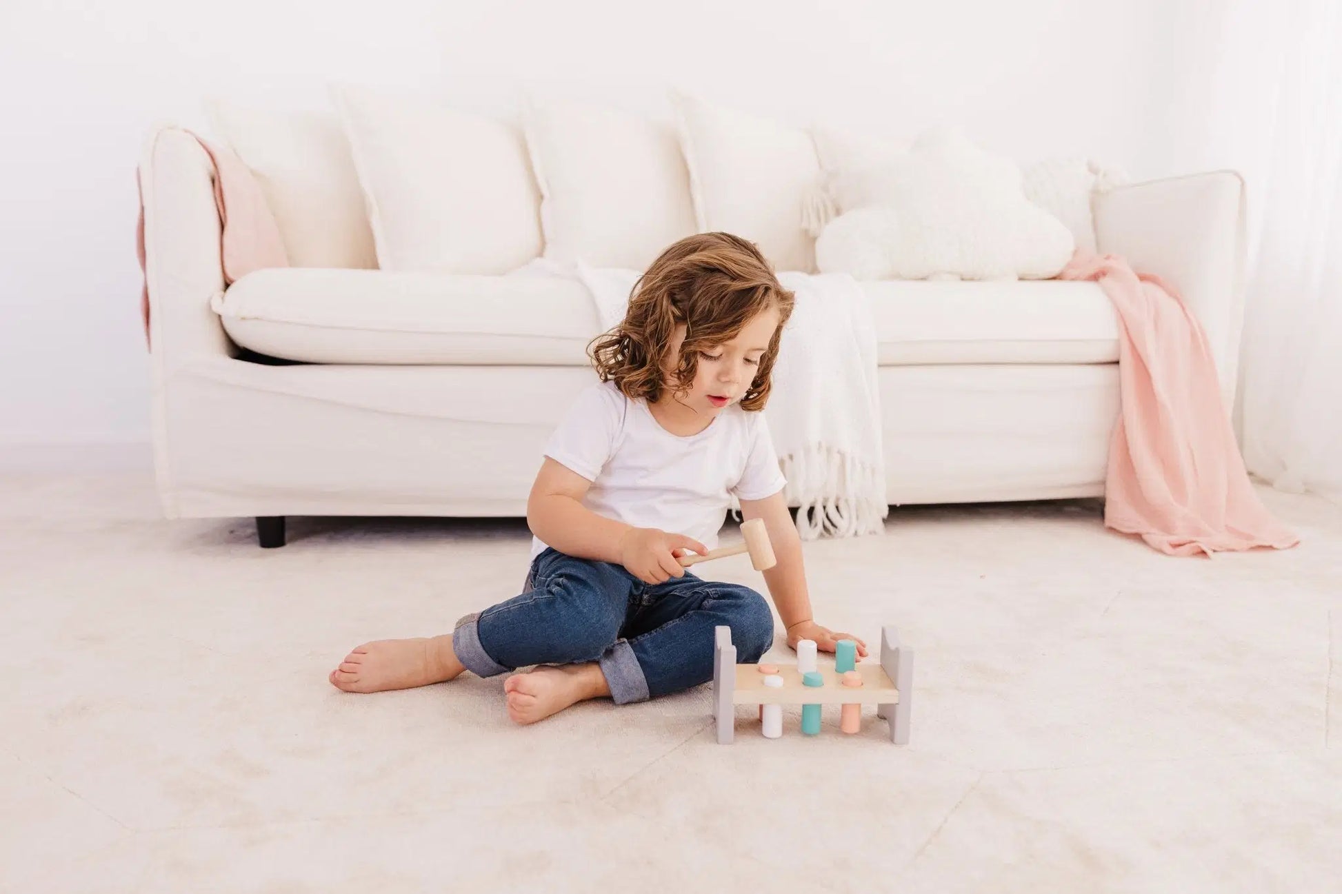 BUBBLE WOODEN HAMMER BENCH - Bubs Universe