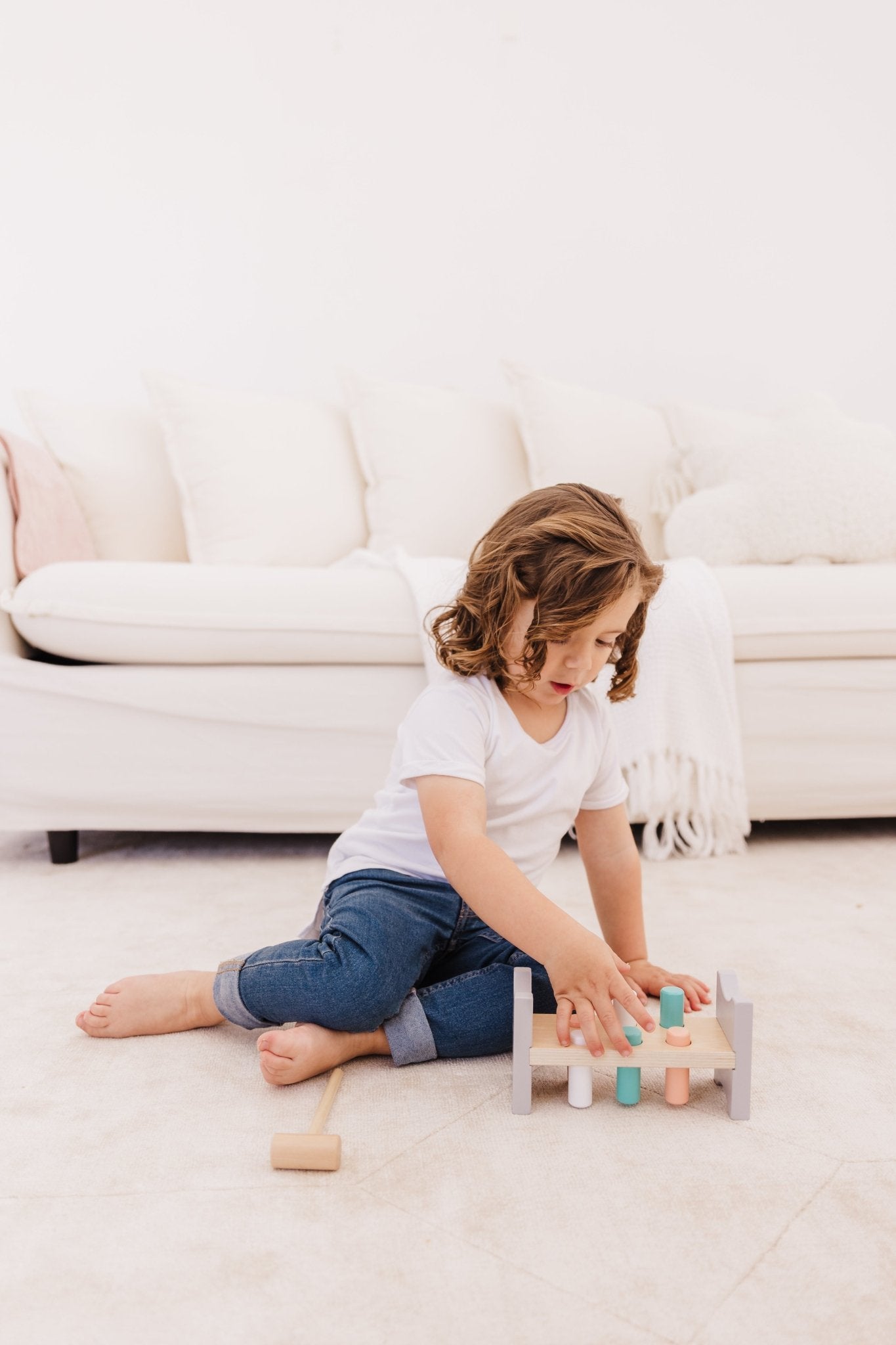 BUBBLE WOODEN HAMMER BENCH - Bubs Universe
