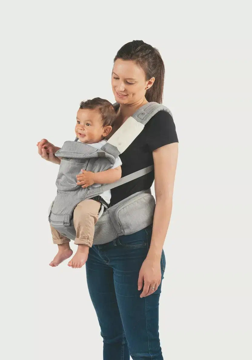 CHICCO Carrier: 3in1 Hip Seat Carrier Titanium - Bubs Universe