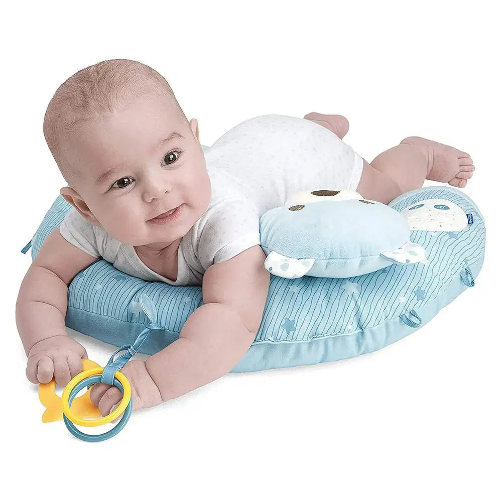 CHICCO Toy My First Nest Blue Playmat - Bubs Universe