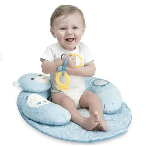 CHICCO Toy My First Nest Blue Playmat - Bubs Universe