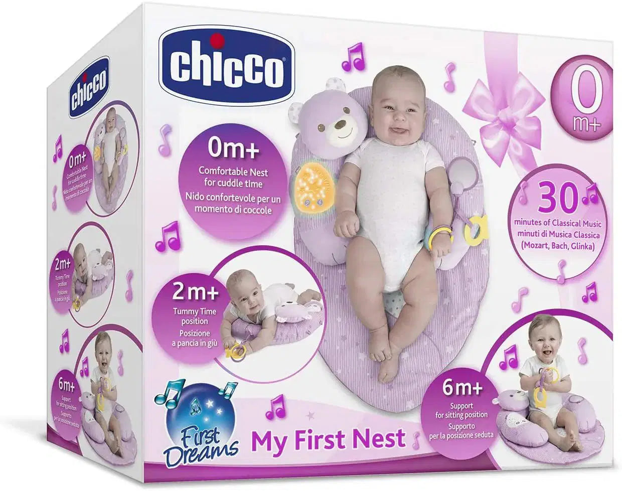 CHICCO Toy My First Nest Pink Playmate - Bubs Universe