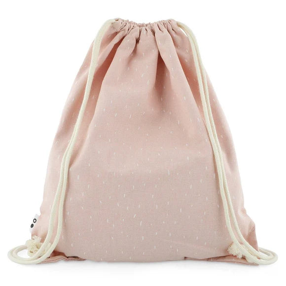 Trixie Library /Drawstring bag - Mrs. Rabbit