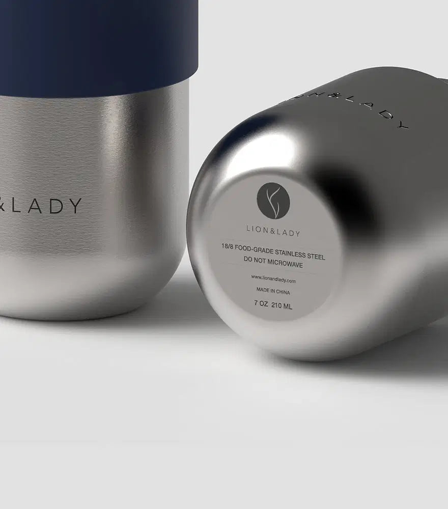 The Lion Lady Stainless Steel Baby Bottle Single
