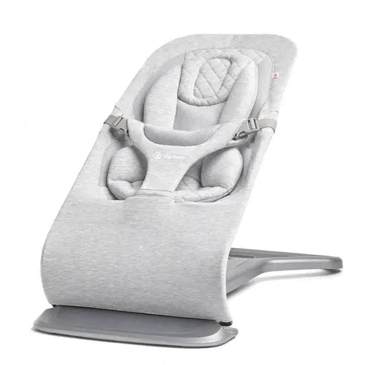 ERGOBABY EVOLVE 3 IN 1 BOUNCER - LIGHT GREY - Bubs Universe