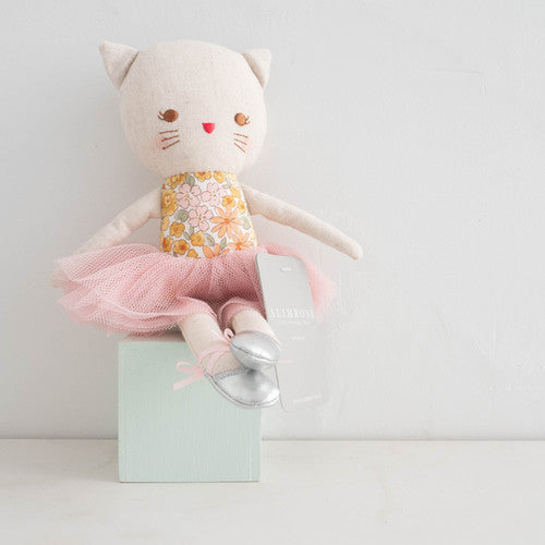 ALIMROSE Odette Kitty Ballerina 25cm Sweet Marigold