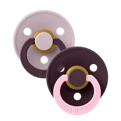 BIBS Fusion Colour Dusky Lilac Plum Mix S1