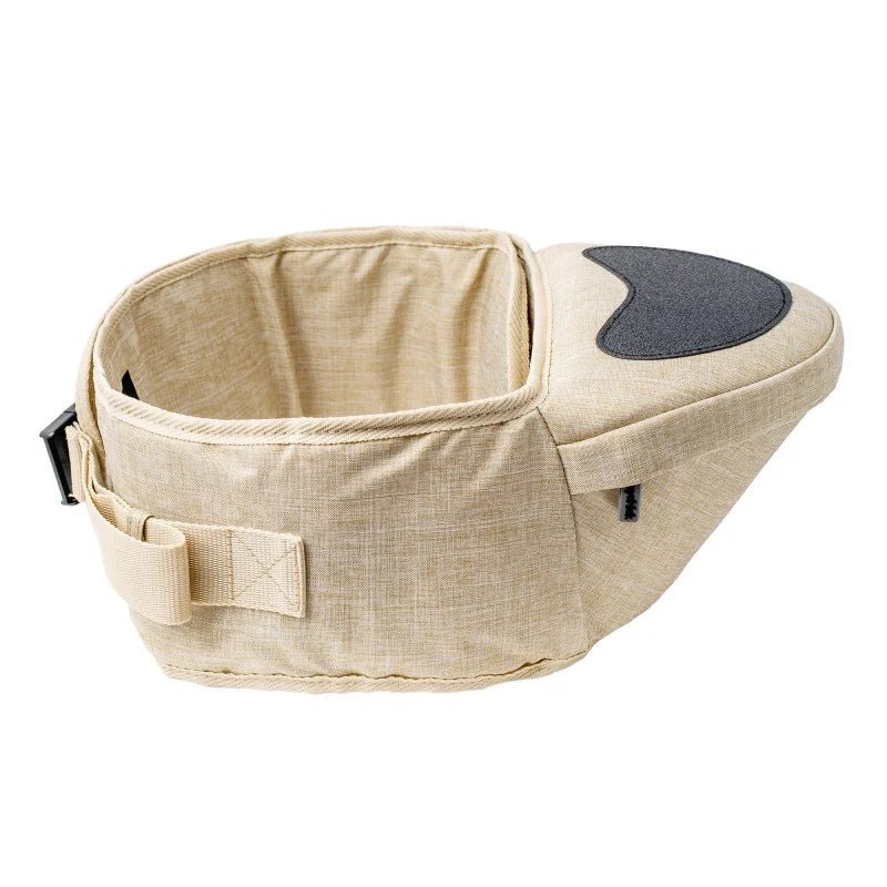 HippyChick Hip Seat Oatmeal Denim - Bubs Universe