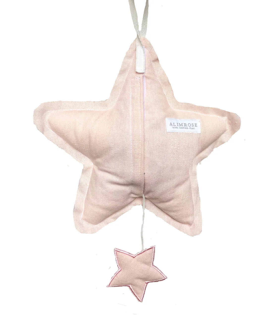 ALIMROSE Star Musical - Pink Linen & Liberty Blue
