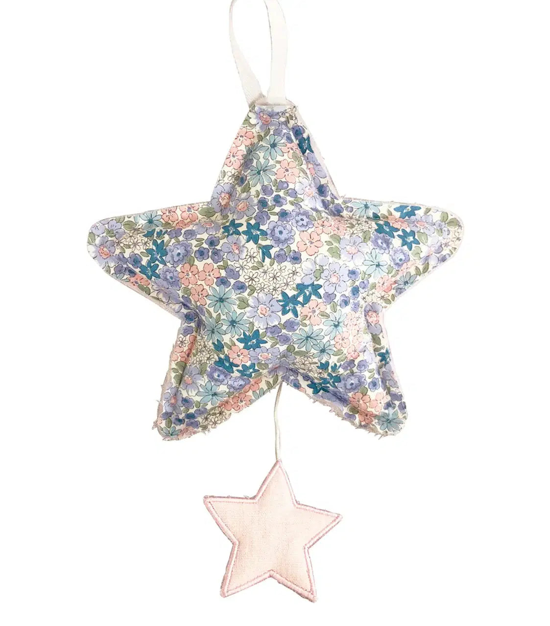 Star Musical Pink Linen Liberty Blue