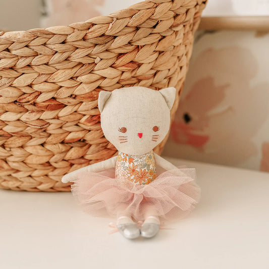 ALIMROSE Odette Kitty Ballerina 25cm Sweet Marigold