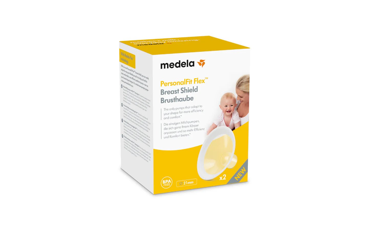 Medela PersonalFit Flex Breast Shields x2 - Bubs Universe