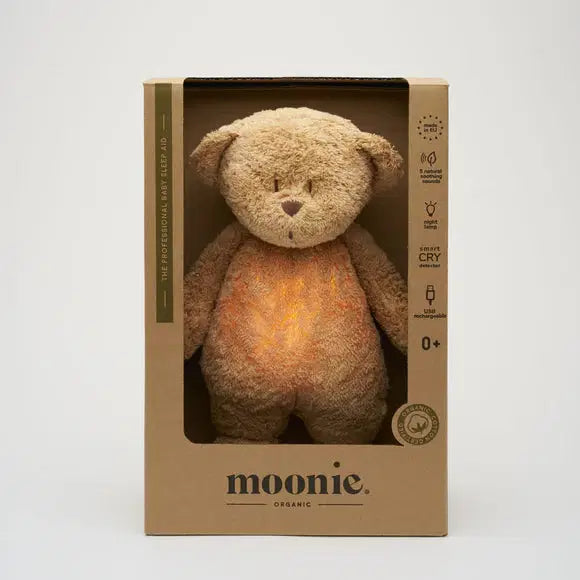 Moonie Moonie, Organic Humming Bear - Cappuccino