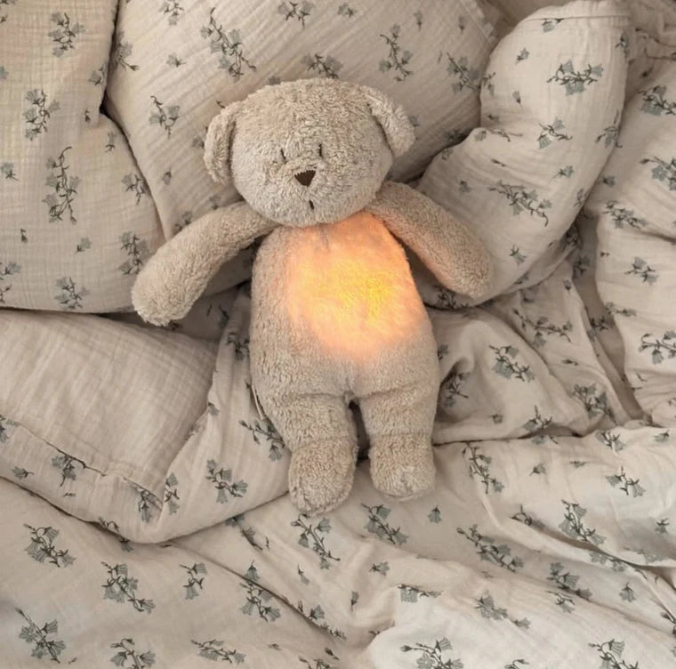 Moonie Moonie, Organic Humming Bear - Sand