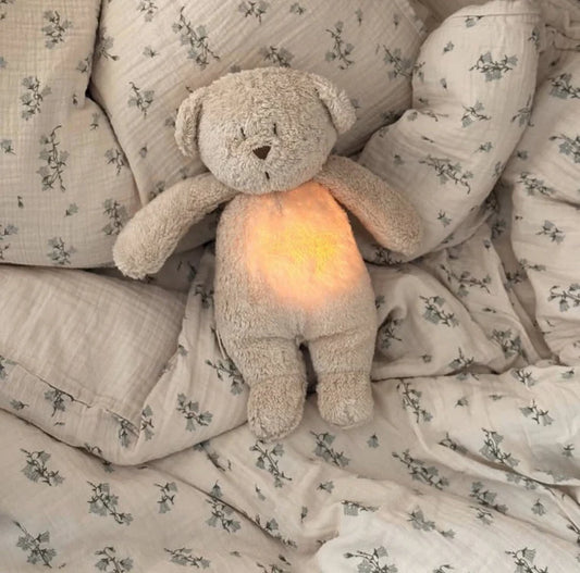 Moonie Moonie, Organic Humming Bear - Sand