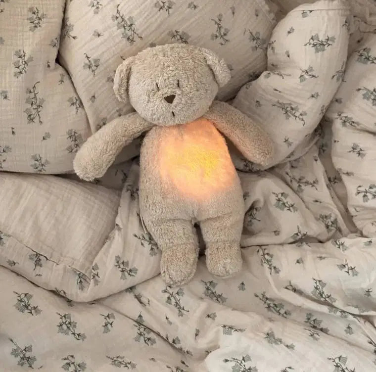 Moonie Moonie, Organic Humming Bear - Cappuccino