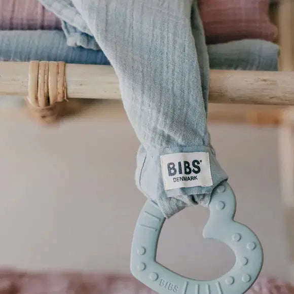 BIBS Muslin Swaddle Baby Blue
